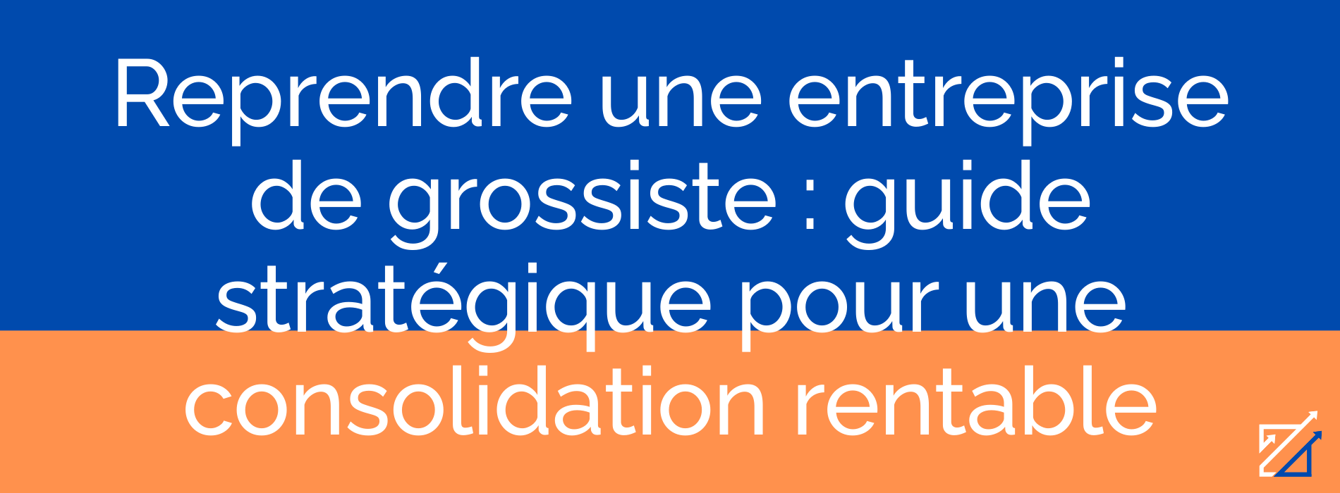 Reprendre une entreprise de grossiste : guide stratégique pour une consolidation rentable
