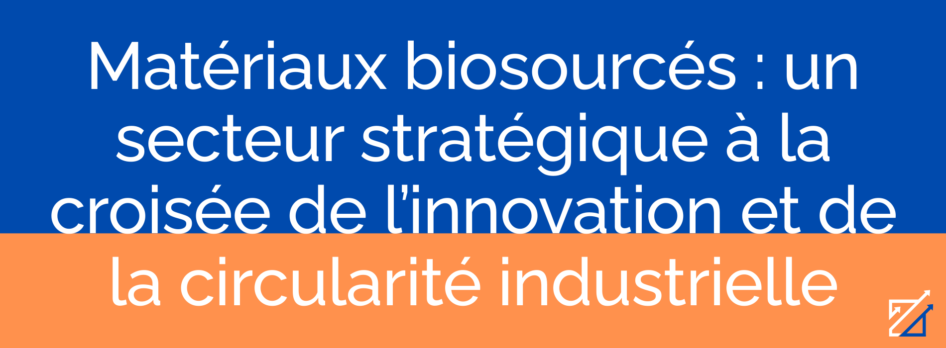 Matériaux biosourcés : un secteur stratégique à la croisée de l’innovation et de la circularité industrielle