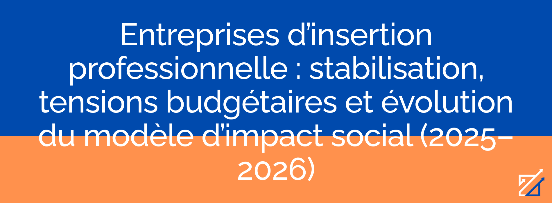 Entreprises d’insertion professionnelle : stabilisation, tensions budgétaires et évolution du modèle d’impact social (2025–2026)
