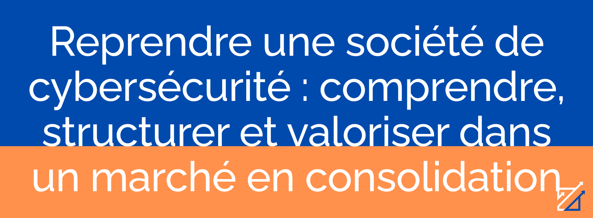 Reprendre une société de cybersécurité : comprendre, structurer et valoriser dans un marché en consolidation