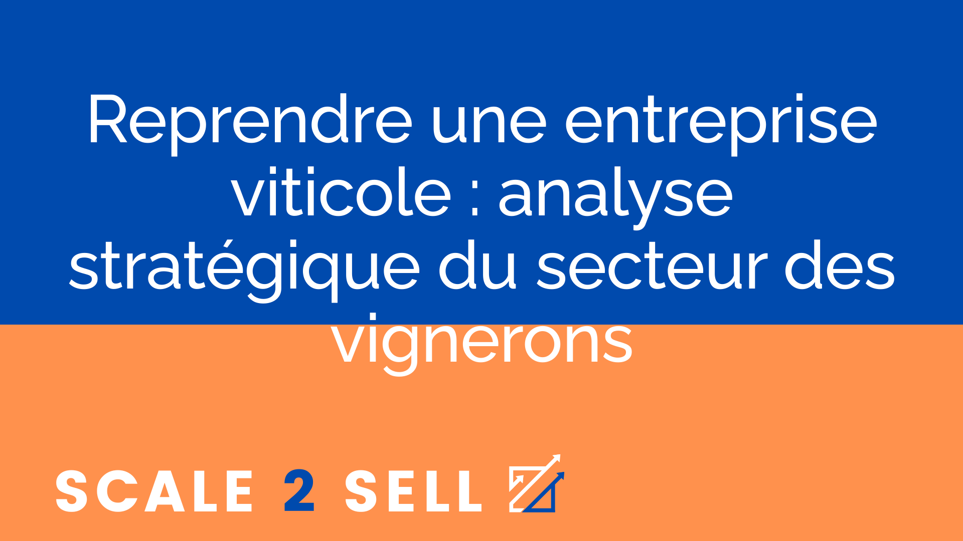 Reprendre une entreprise viticole : analyse stratégique du secteur des vignerons