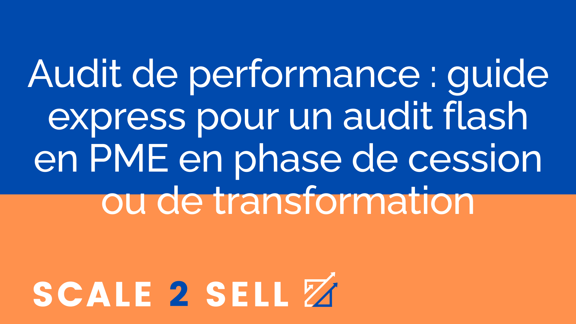 Audit de performance : guide express pour un audit flash en PME en phase de cession ou de transformation