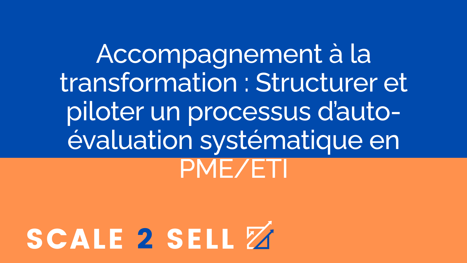 Accompagnement à la transformation : Structurer et piloter un processus d’auto-évaluation systématique en PME/ETI