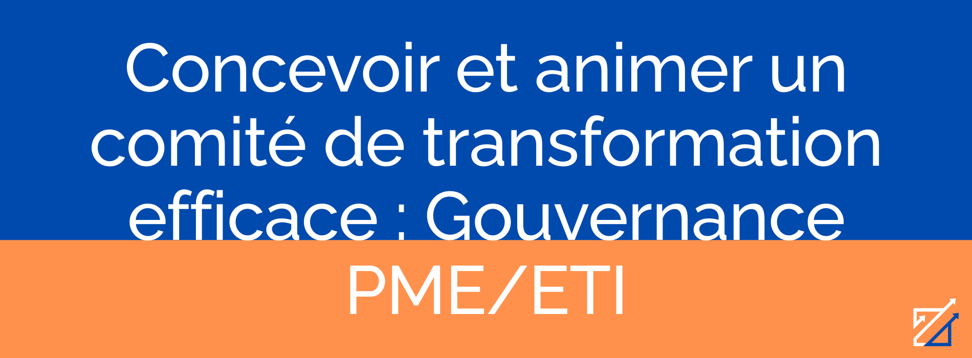 Concevoir et animer un comité de transformation efficace : Gouvernance PME/ETI