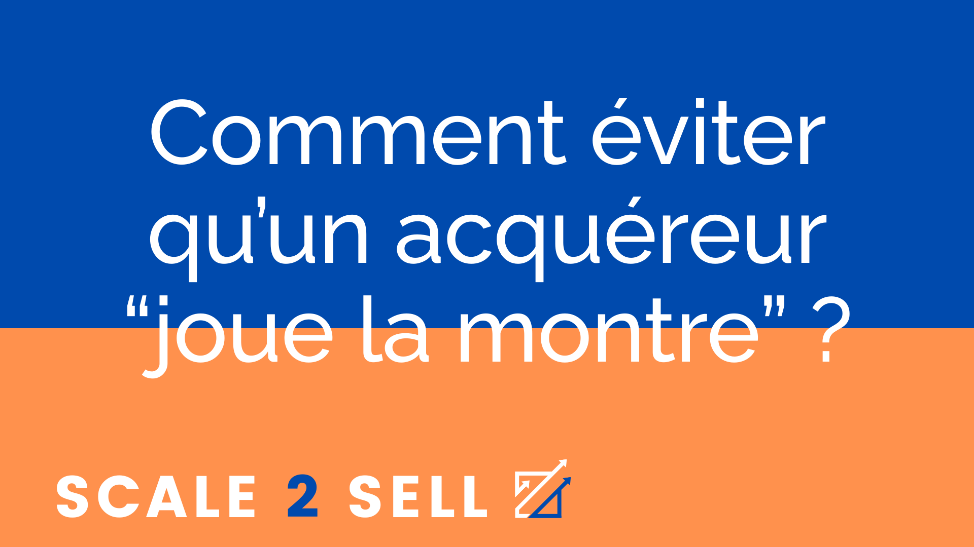 Comment éviter qu’un acquéreur “joue la montre” ?
