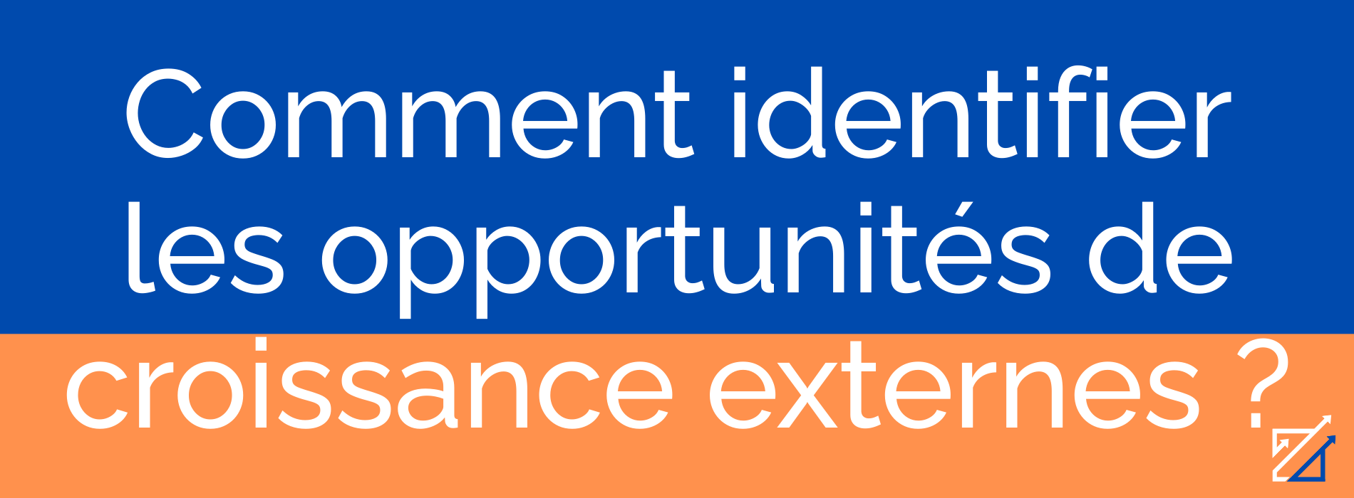 Comment identifier les opportunités de croissance externes ?