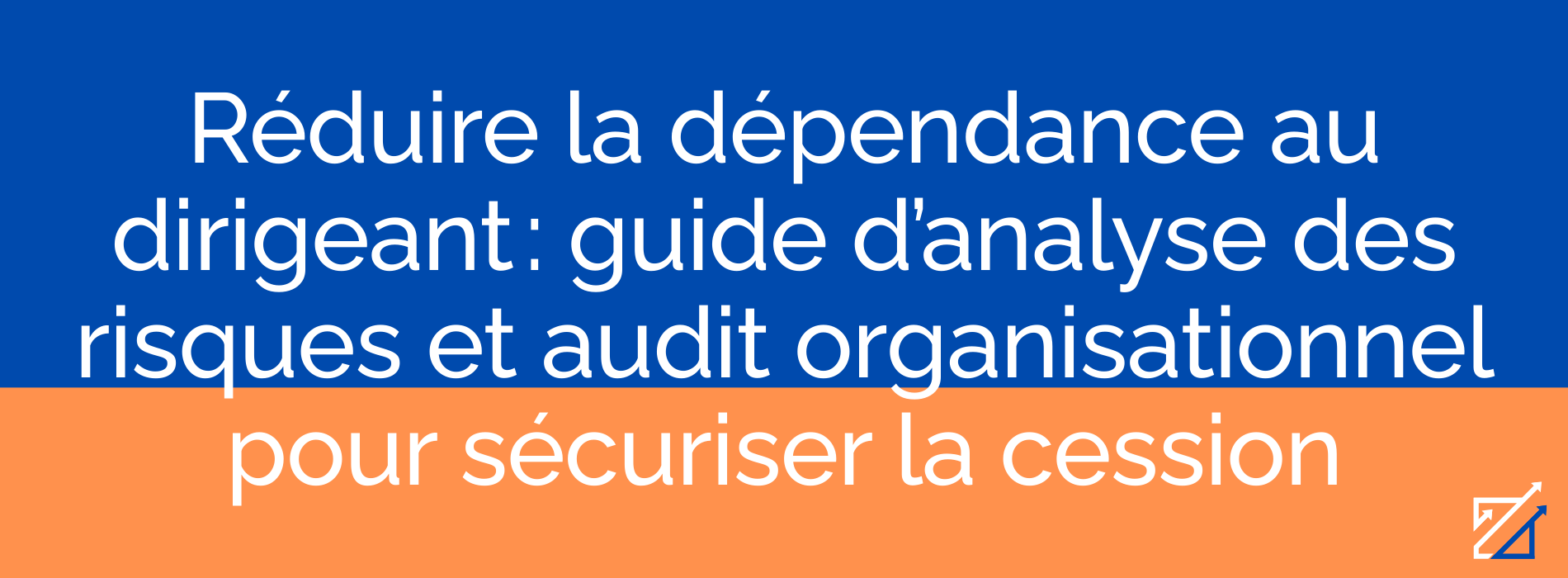 Réduire la dépendance au dirigeant : guide d’analyse des risques et audit organisationnel pour sécuriser la cession