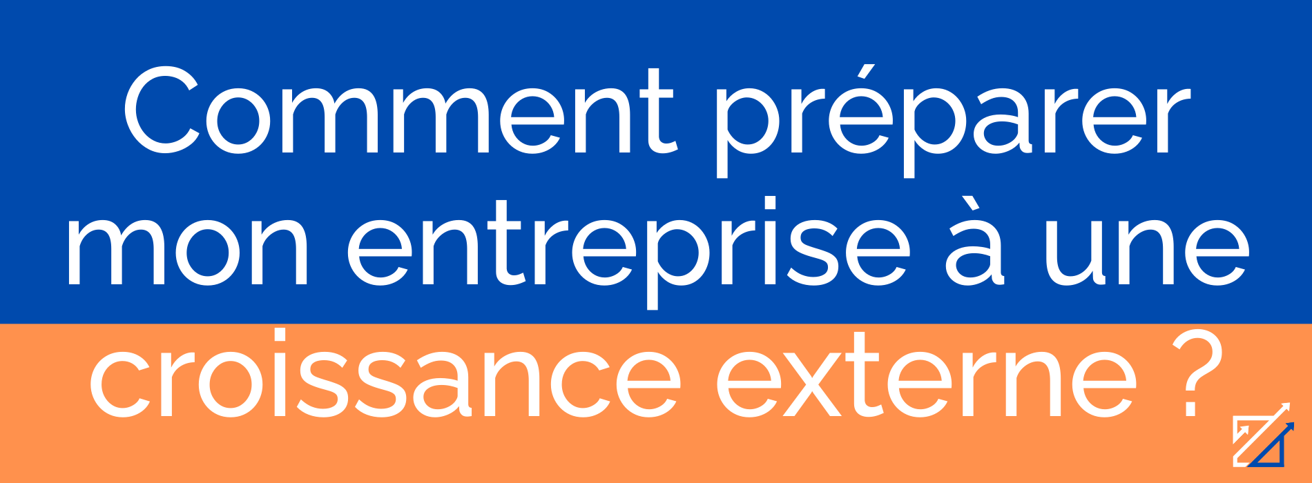 Comment préparer mon entreprise à une croissance externe ?