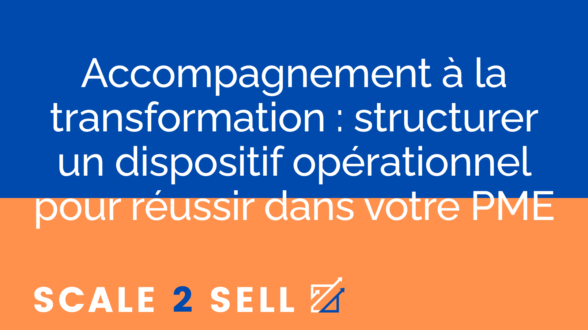 Accompagnement à la transformation : structurer un dispositif opérationnel pour réussir dans votre PME