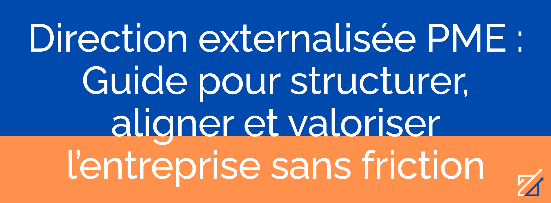 Direction externalisée PME : Guide pour structurer, aligner et valoriser l’entreprise sans friction