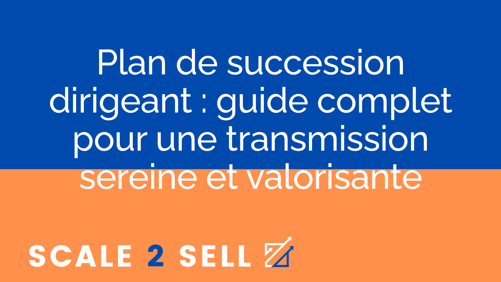 Plan de succession dirigeant : guide complet pour une transmission sereine et valorisante