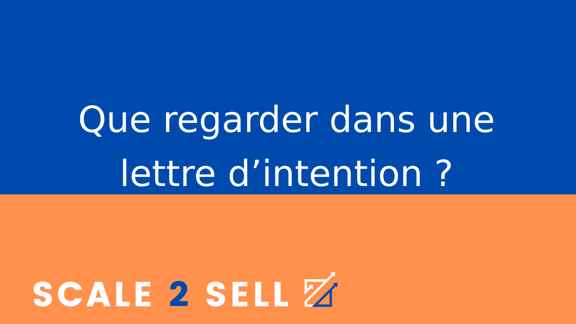 Que regarder dans une lettre d’intention ?