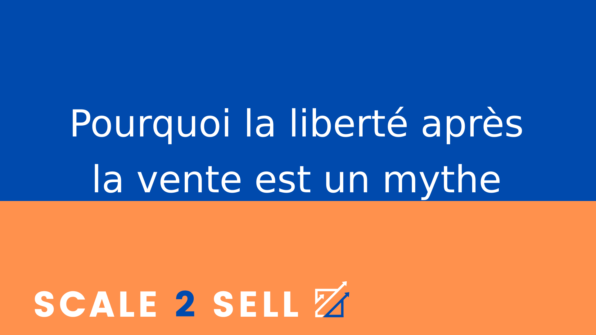 Pourquoi la liberté après la vente est un mythe