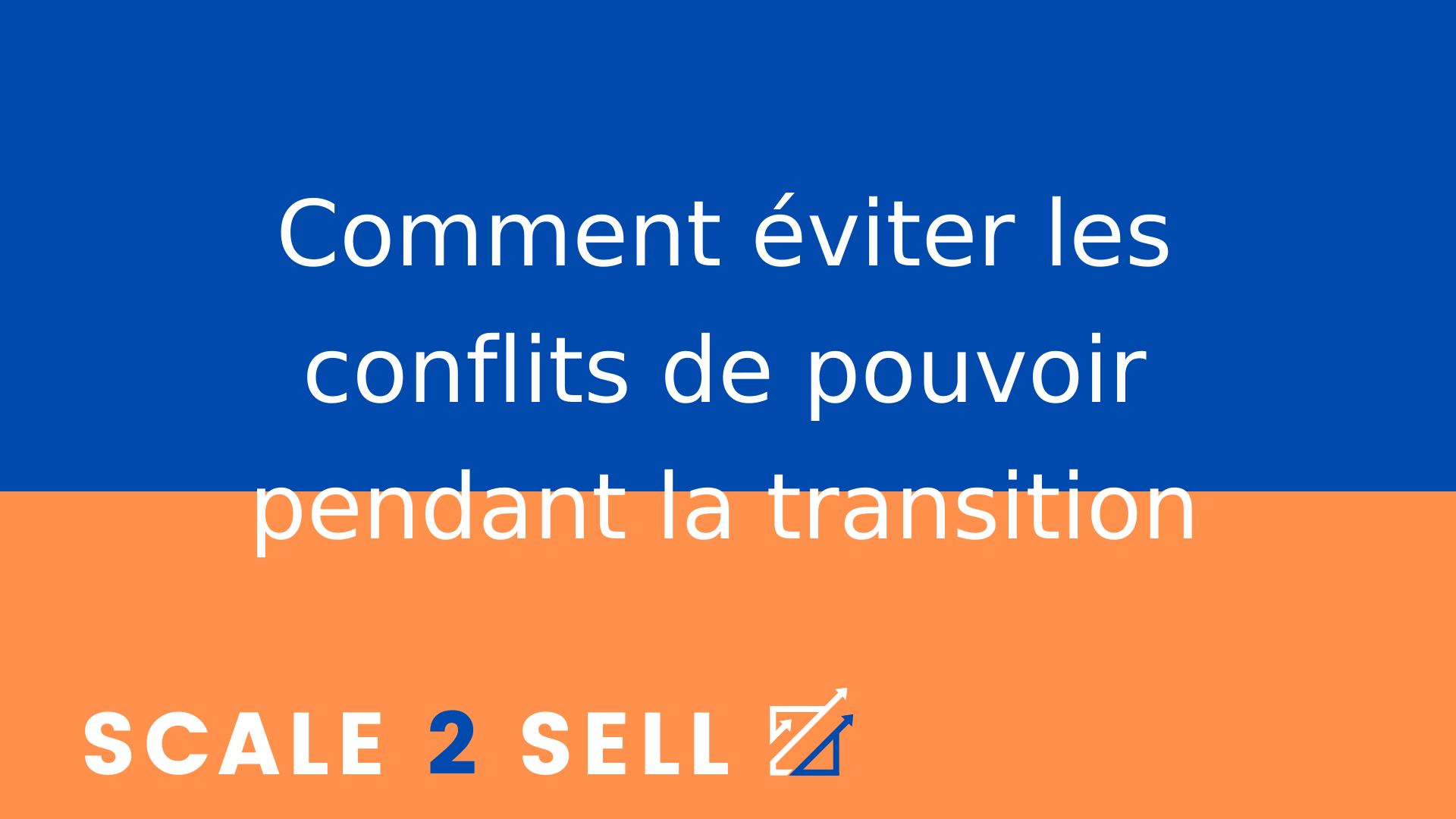Comment éviter les conflits de pouvoir pendant la transition