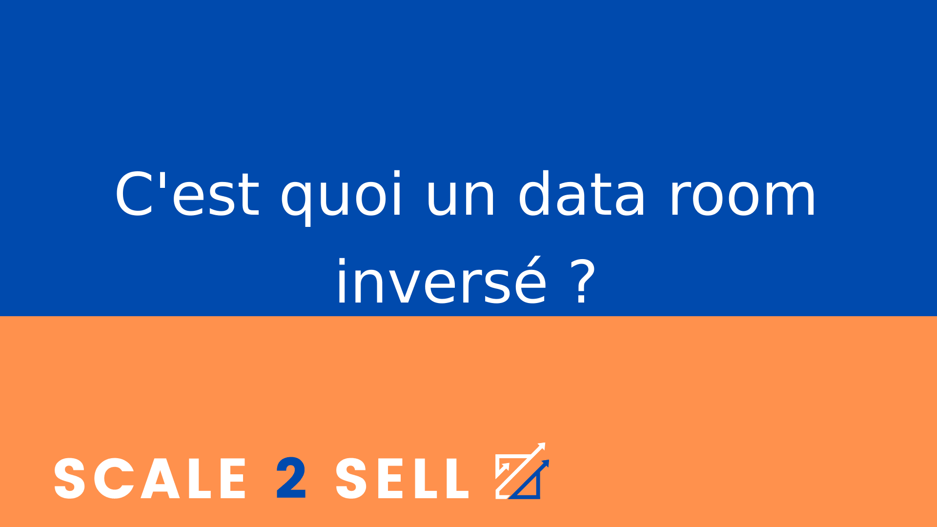 C'est quoi un data room inversé ?