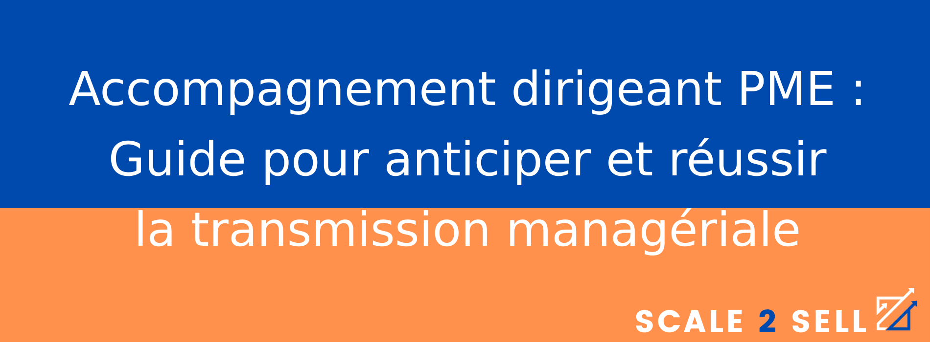 Accompagnement dirigeant PME : Guide pour anticiper et réussir la transmission managériale