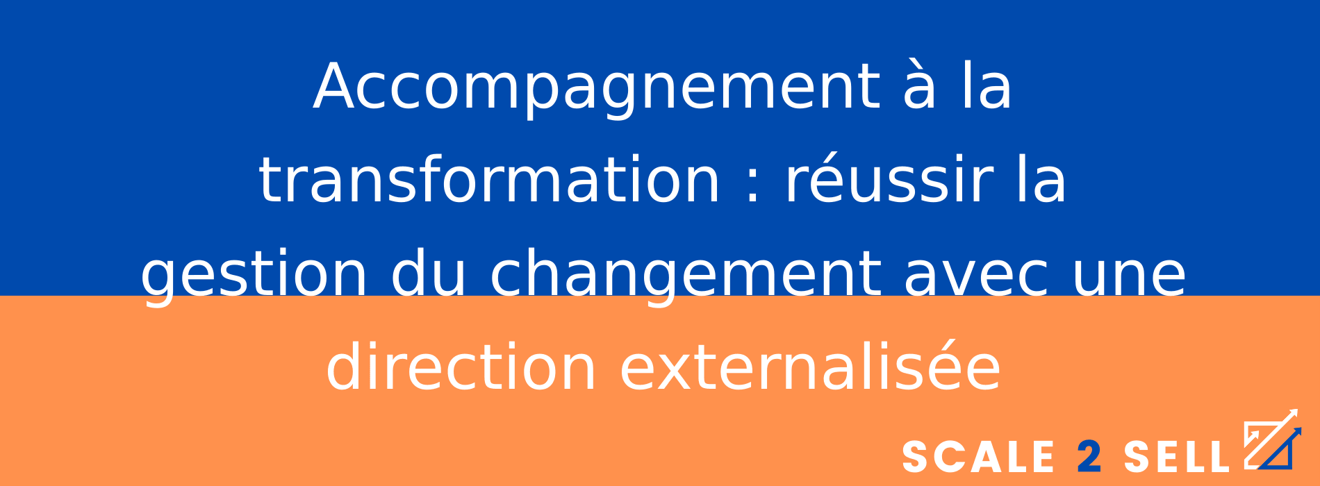 Accompagnement à la transformation : réussir la gestion du changement avec une direction externalisée