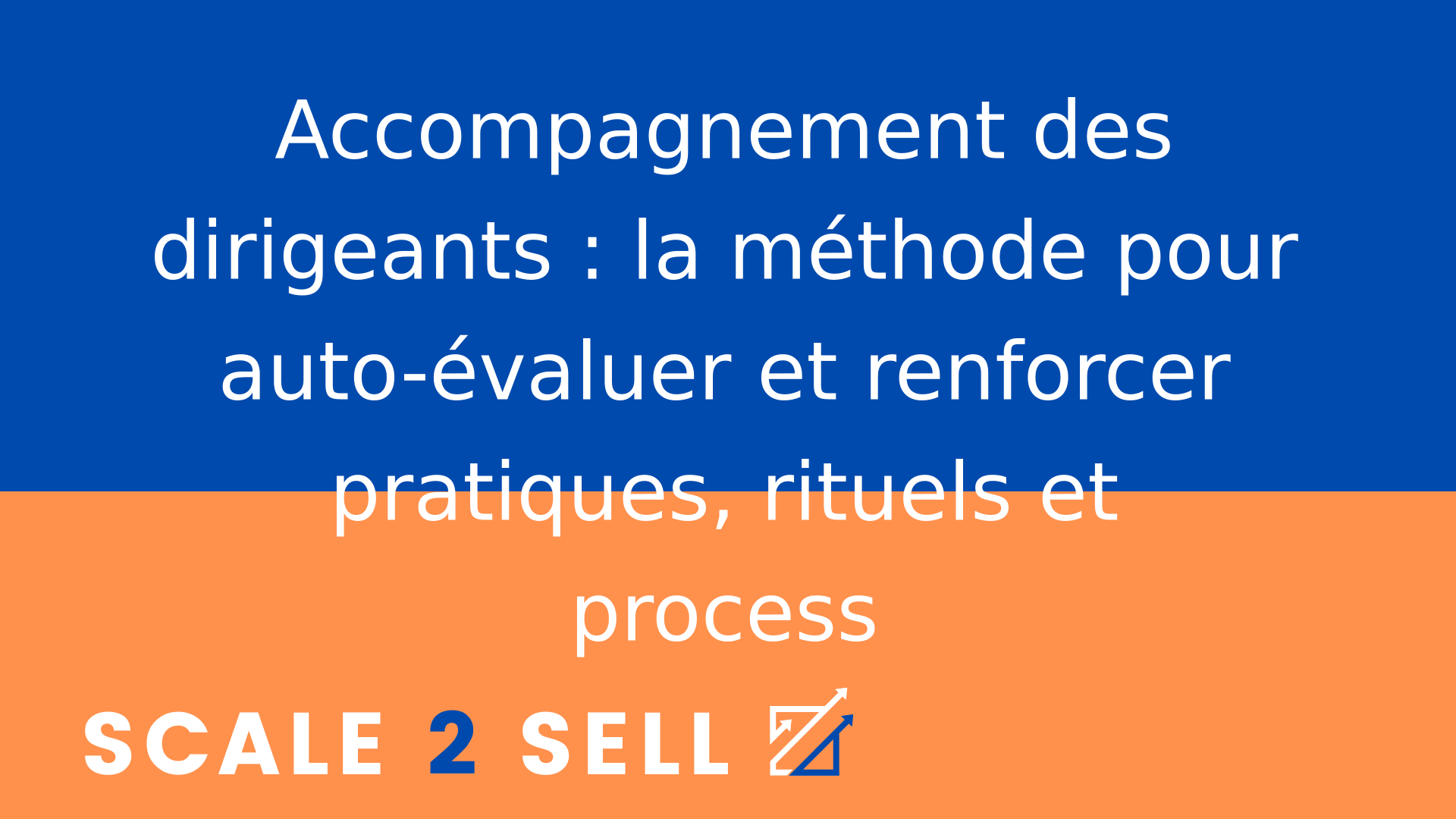 Accompagnement des dirigeants : la méthode pour auto-évaluer et renforcer pratiques, rituels et process