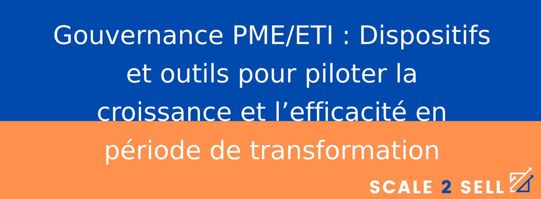 Gouvernance PME/ETI : Dispositifs et outils pour piloter la croissance et l’efficacité en période de transformation