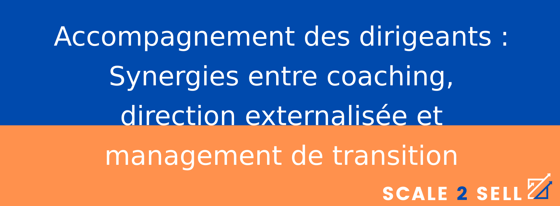 Accompagnement des dirigeants : Synergies entre coaching, direction externalisée et management de transition