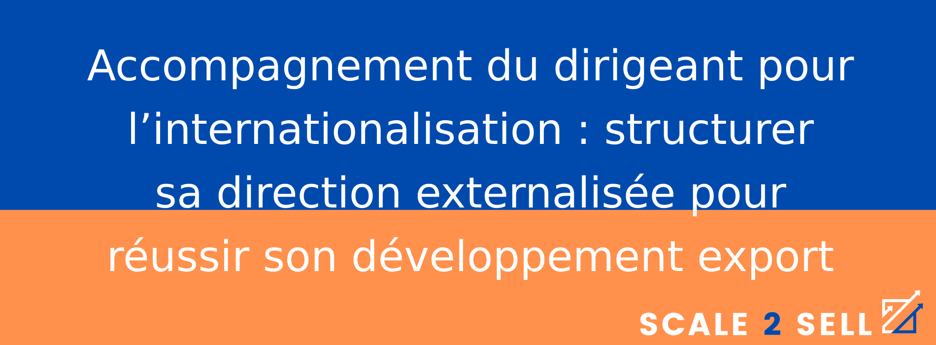 Accompagnement du dirigeant pour l’internationalisation : structurer sa direction externalisée pour réussir son développement export