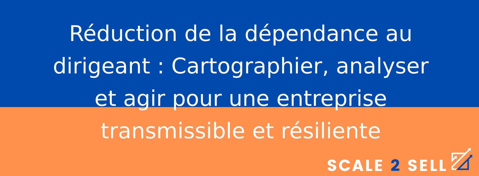 Réduction de la dépendance au dirigeant : Cartographier, analyser et agir pour une entreprise transmissible et résiliente