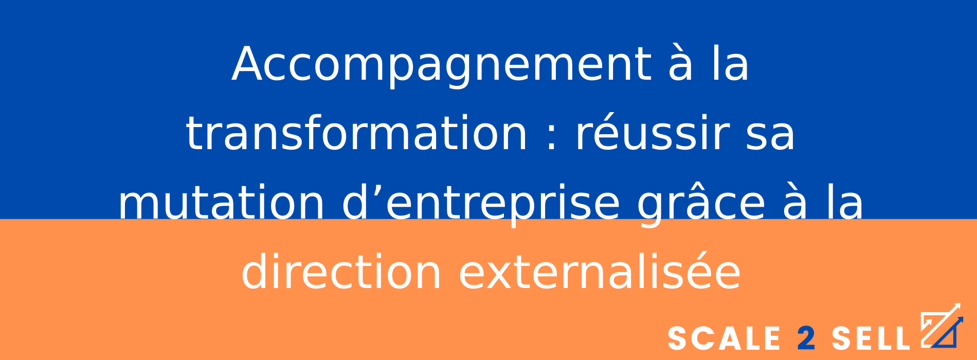 Accompagnement à la transformation : réussir sa mutation d’entreprise grâce à la direction externalisée