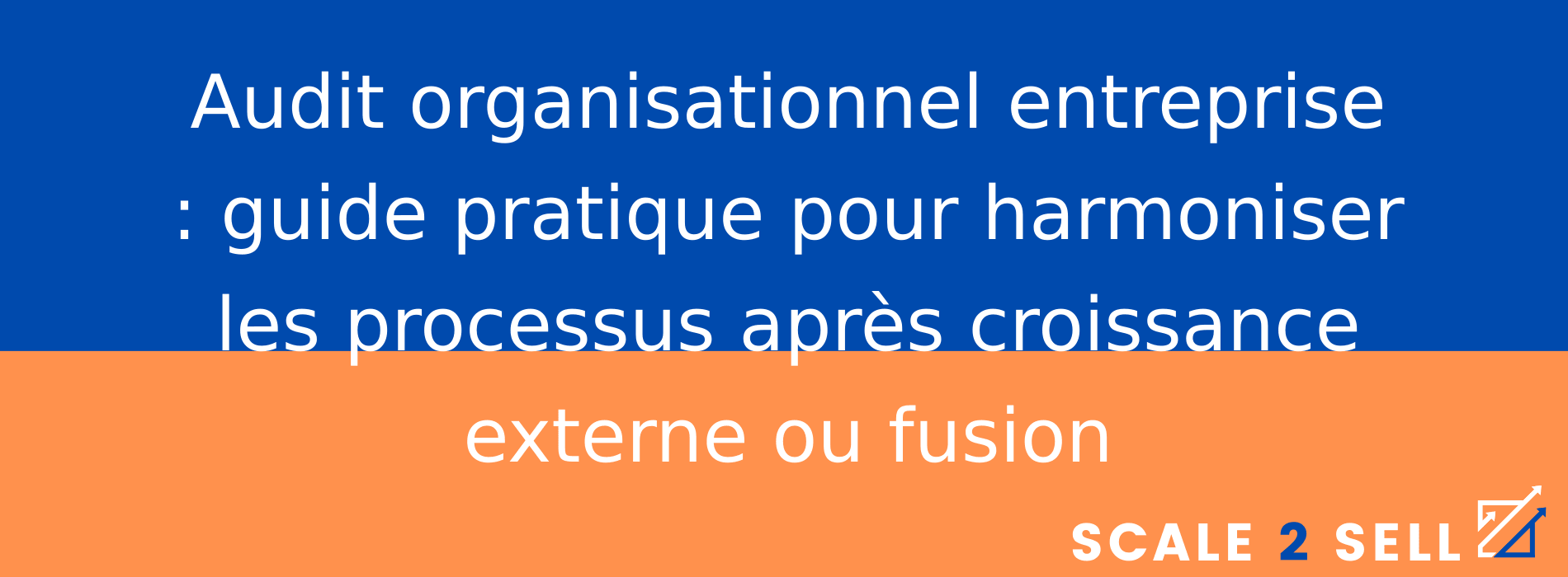 Audit organisationnel entreprise : guide pratique pour harmoniser les processus après croissance externe ou fusion
