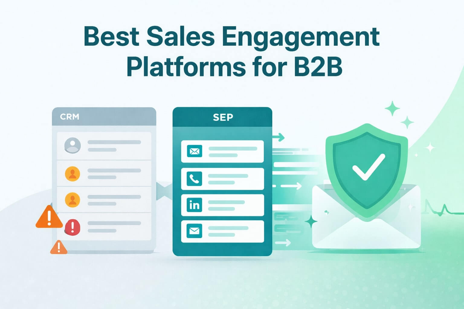Best sales engagement platforms (SEPs) for B2B to Automate Outreach & Hit the Inbox