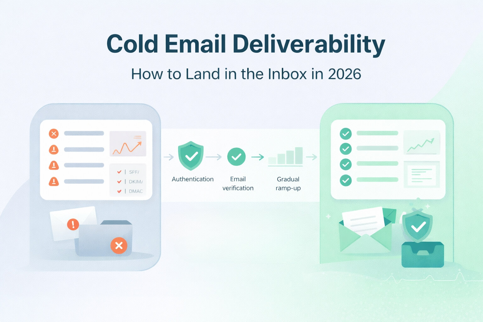 Cold Email Deliverability: How to Land in the Inbox in 2026