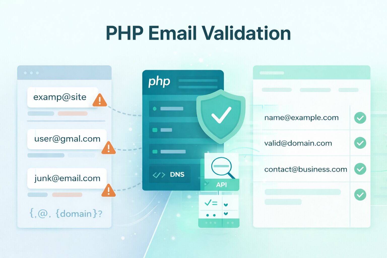 Building Secure Backend Checks with PHP Email Validation