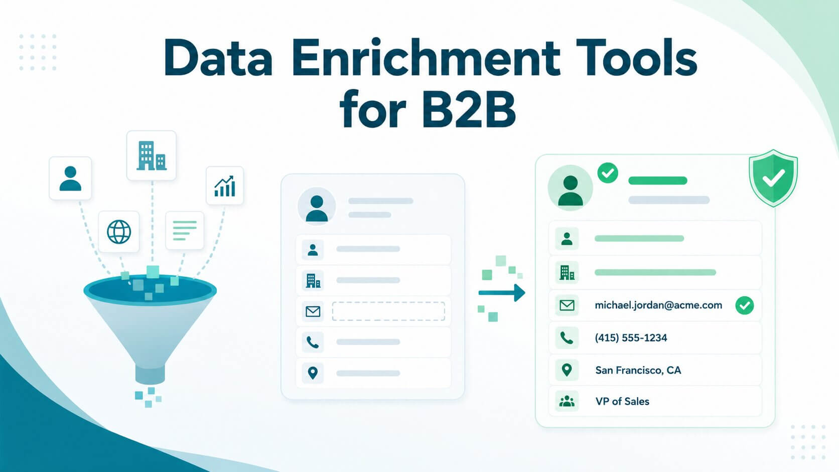 Data enrichment tools for B2B sales: how to choose and what to check