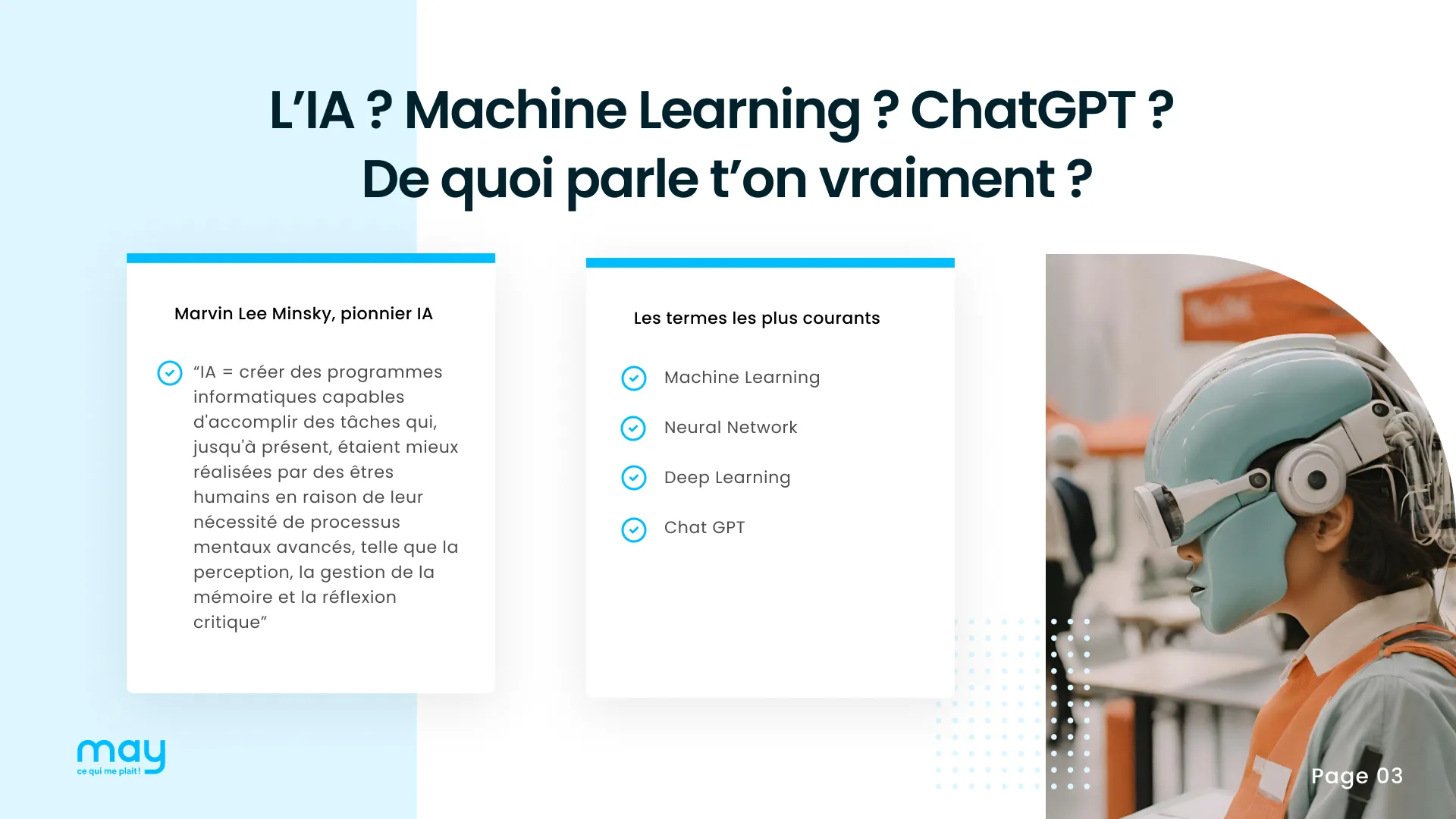 Slide 3 - L'IA est elle votre alliée RH