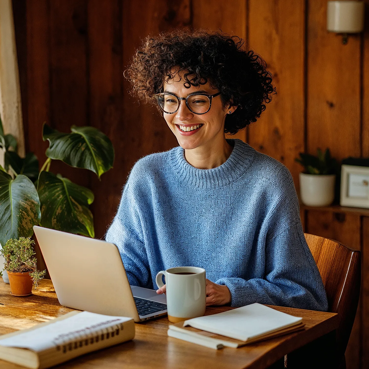 Une Utilisateurice du chèque télétravail May