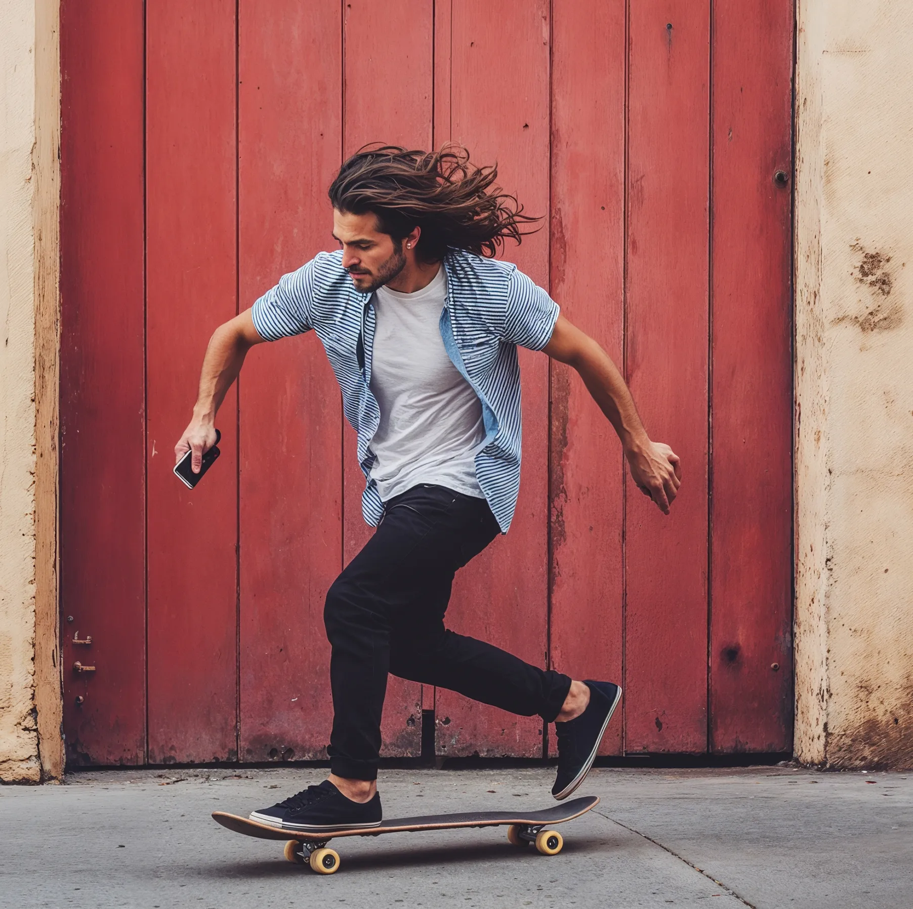 Un salarié achète un skateboard via le titre mobilité May