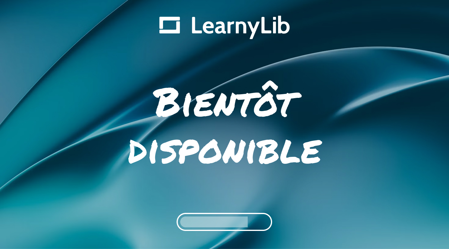 Nouvelle formation LearnyLib bientôt disponible