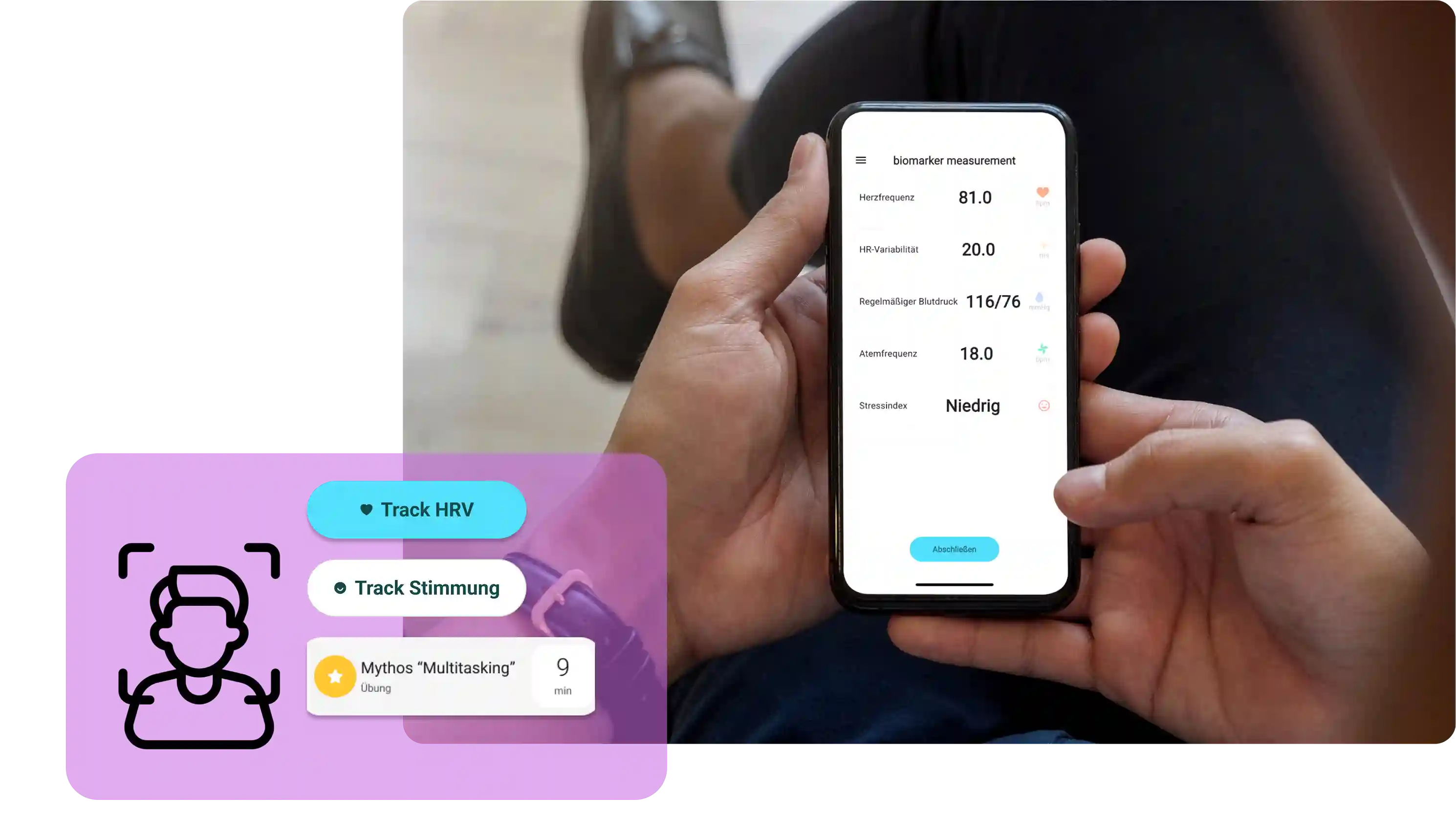 Digitales Employee Assistance Program: Direkter Zugang zu psychischer Gesundheitsförderung über die mentalport App auf dem Handy