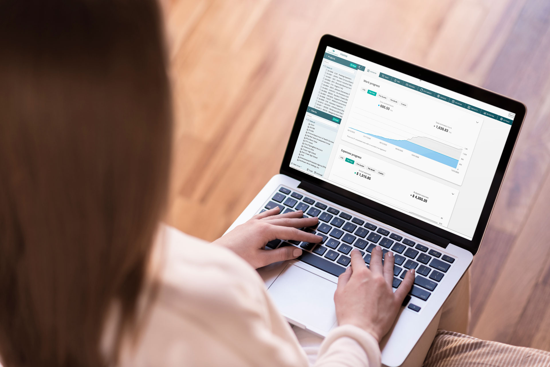 EVX Software's overview panel