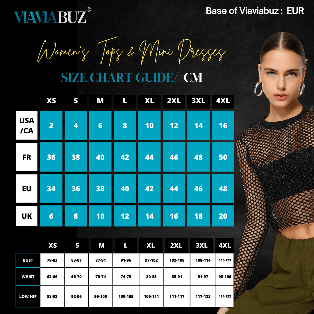 viaviabuz  size  guide