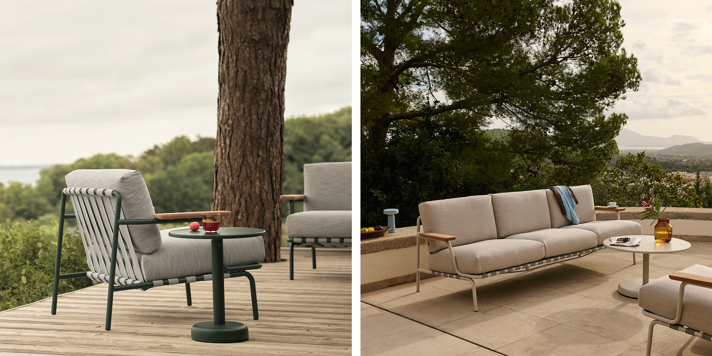 Outdoor Sessel und Sofa Settle von Muuto