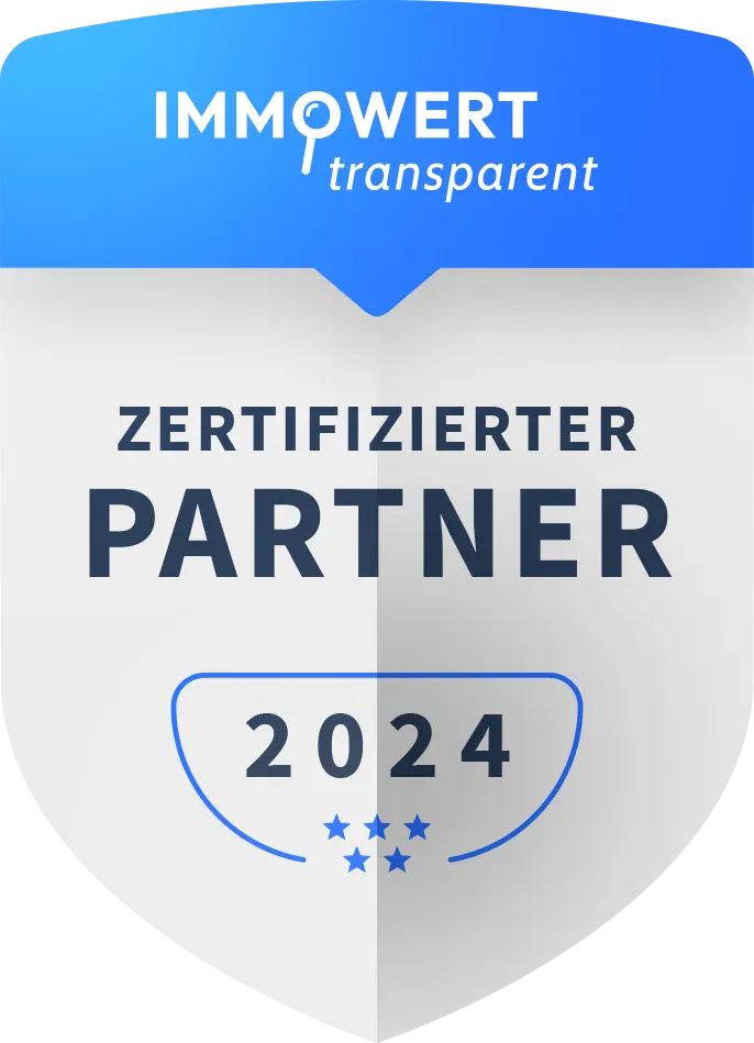 Immowert transparent Siegel zertifizierter Partner