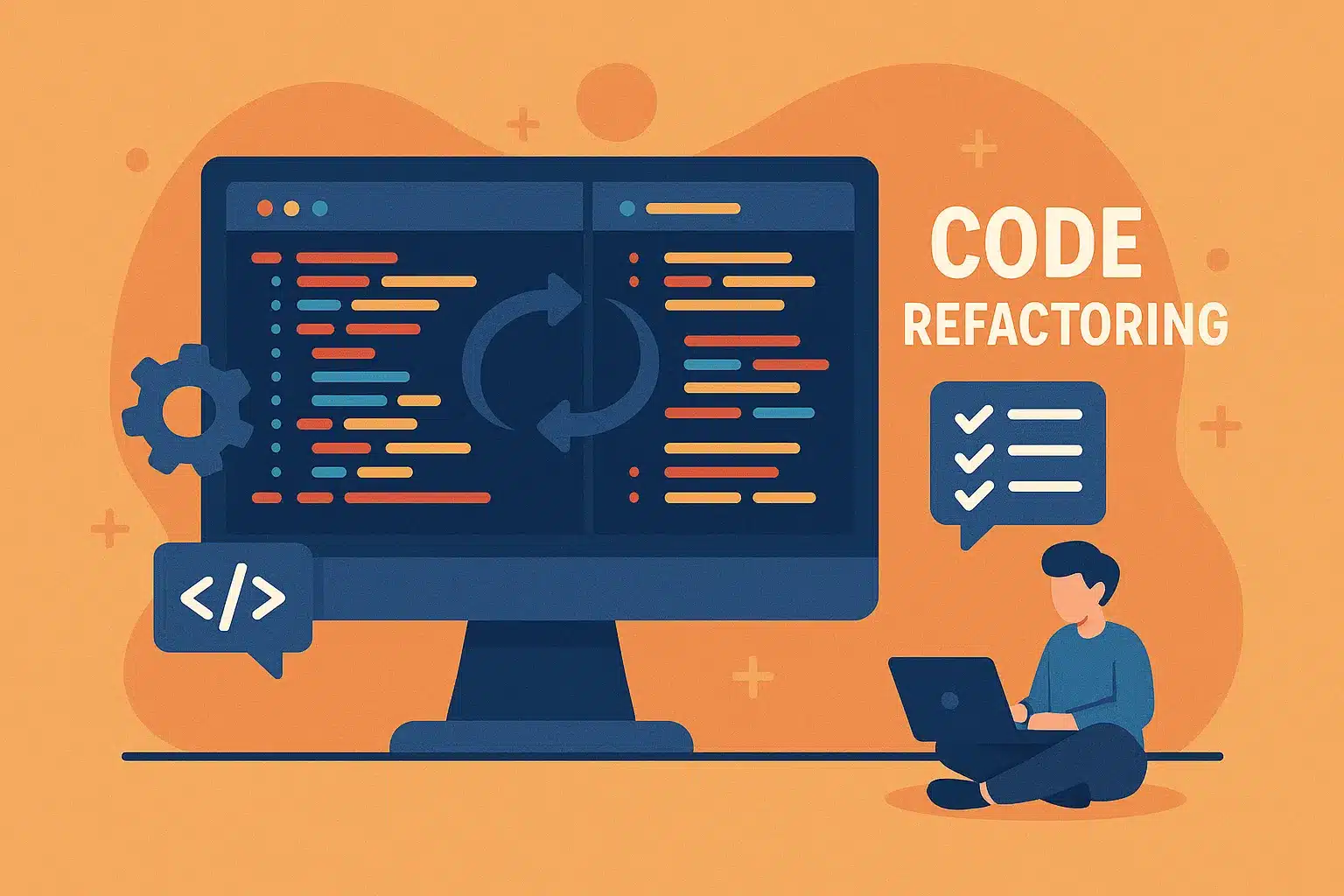 code refactoring illustration thumbnail