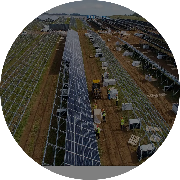 Solar panel energy electricity construction installation built