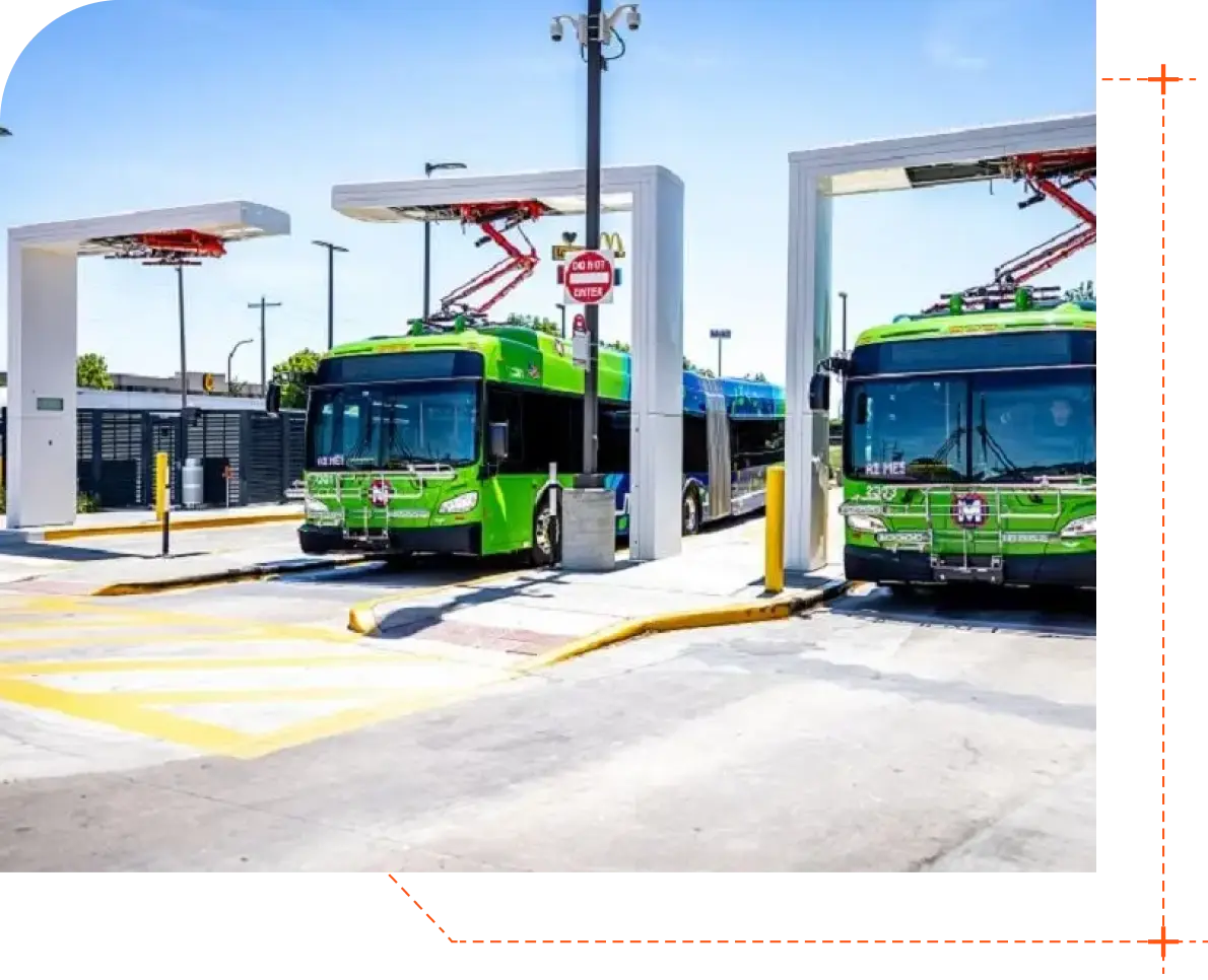 Image of Charging Depot for Transit Buses