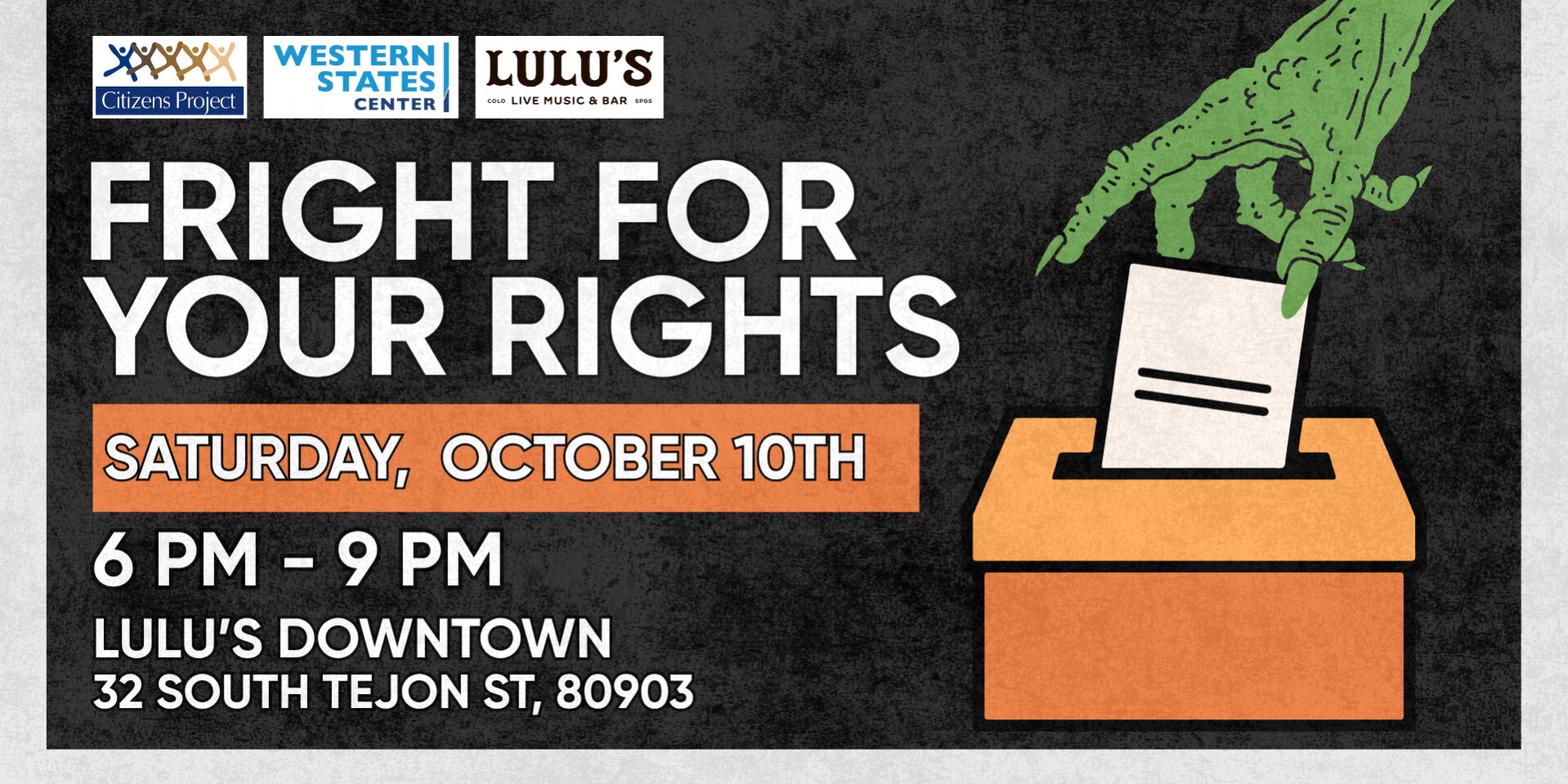 FRIGHT FOR YOUR RIGHTS