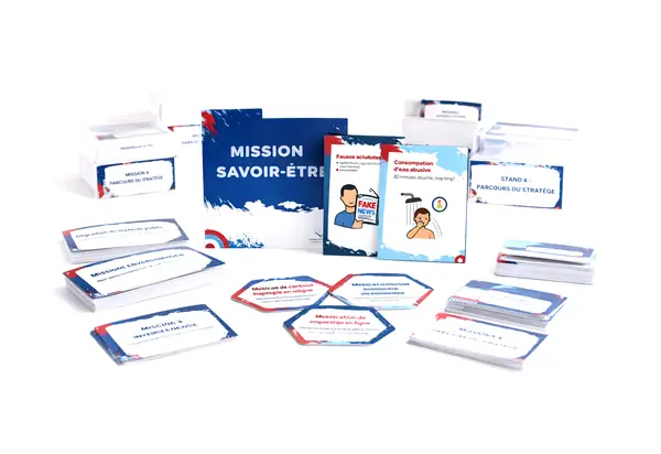 Jeu de cartes scénarisé AEJ