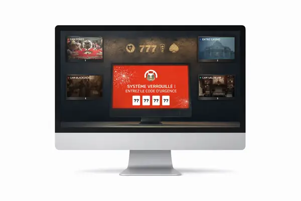 Challenge digital Capgemini sur écran