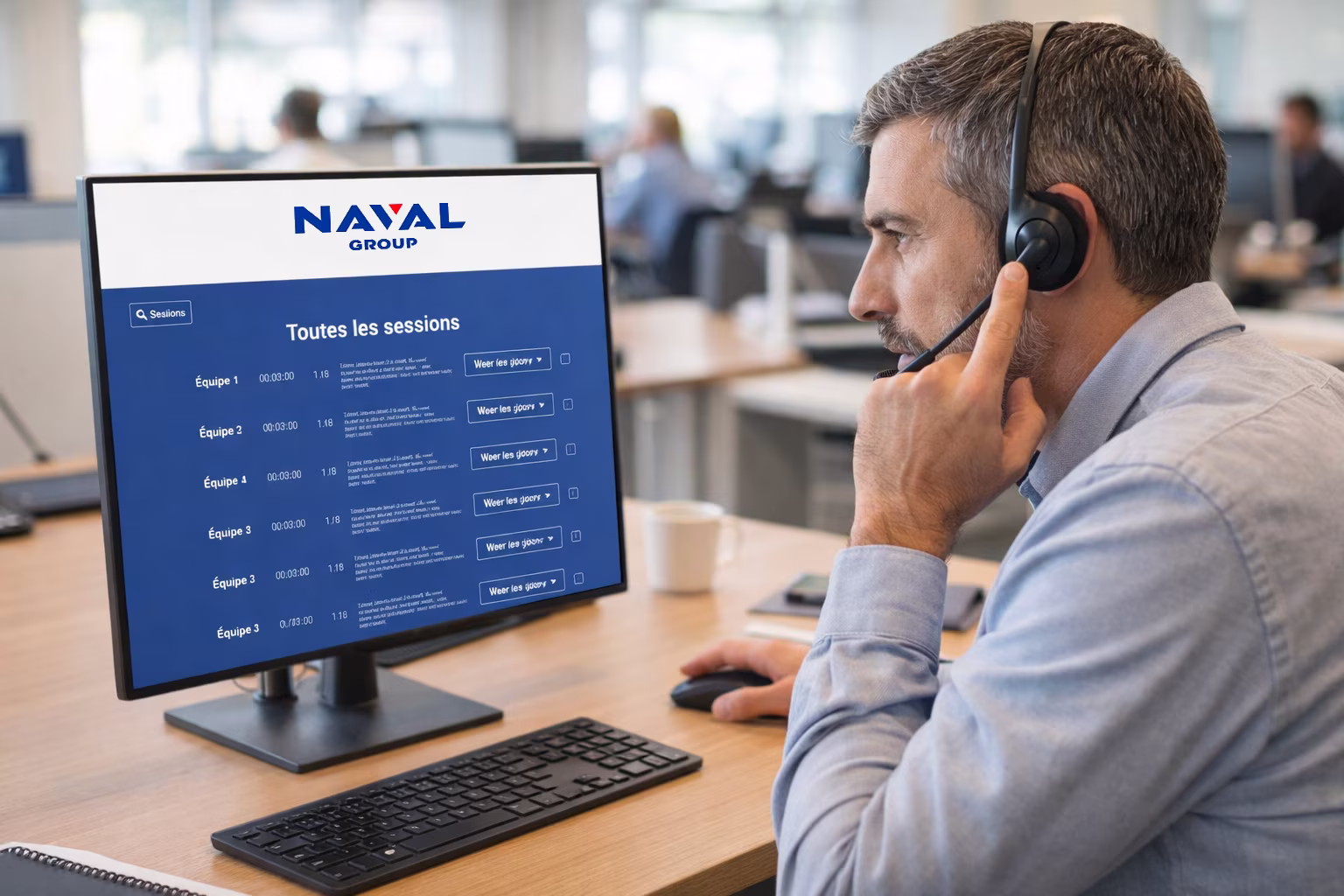 Naval Group - Serious Game - Albus Factory