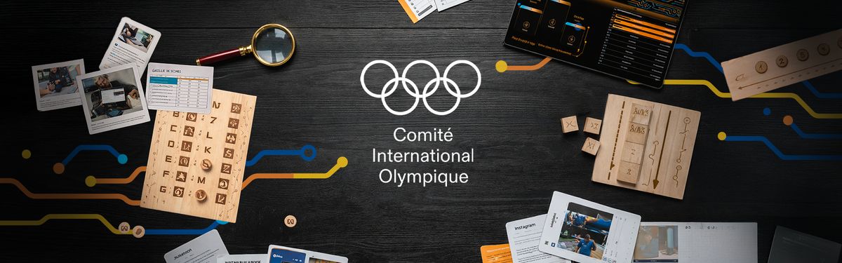 Bannière Comité International Olympique : escape game digital White Hat Agency