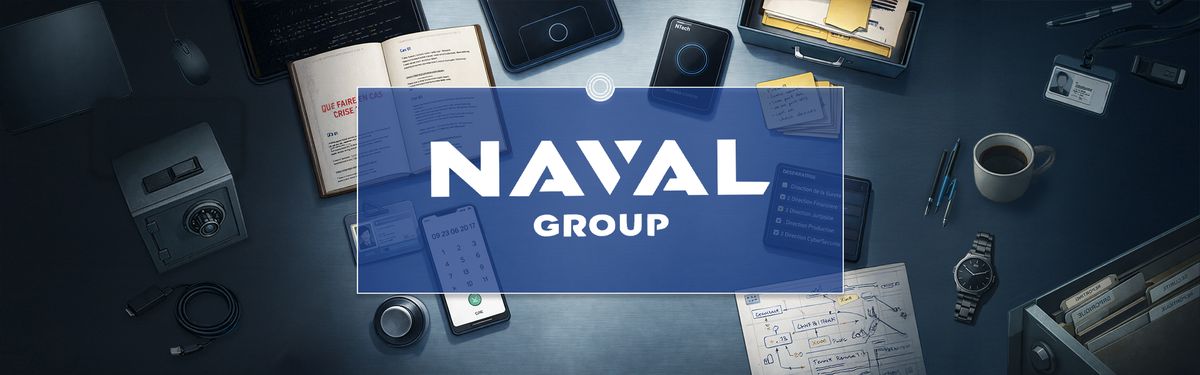 Simulation de gestion de crise cyber Naval Group - jeu de simulation management Albus Factory